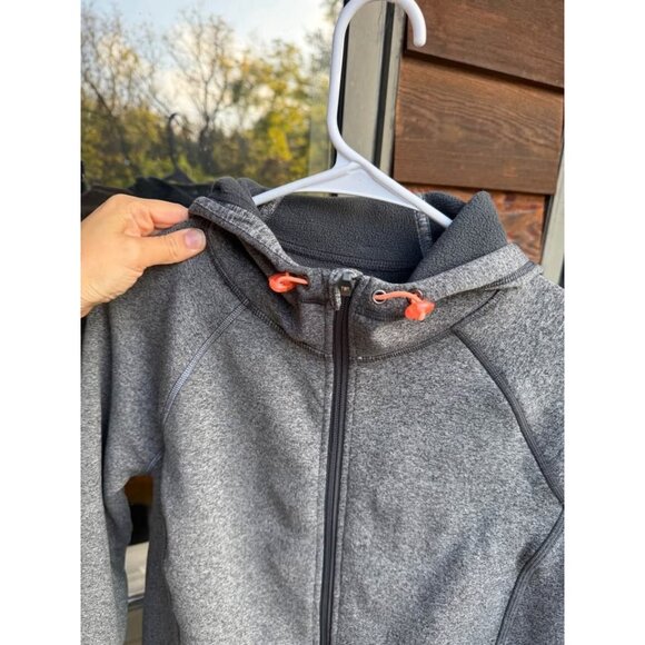 Sweaty Betty time out Luxe, fleece lined active wear zip up hoodie - Picture 3 of 6